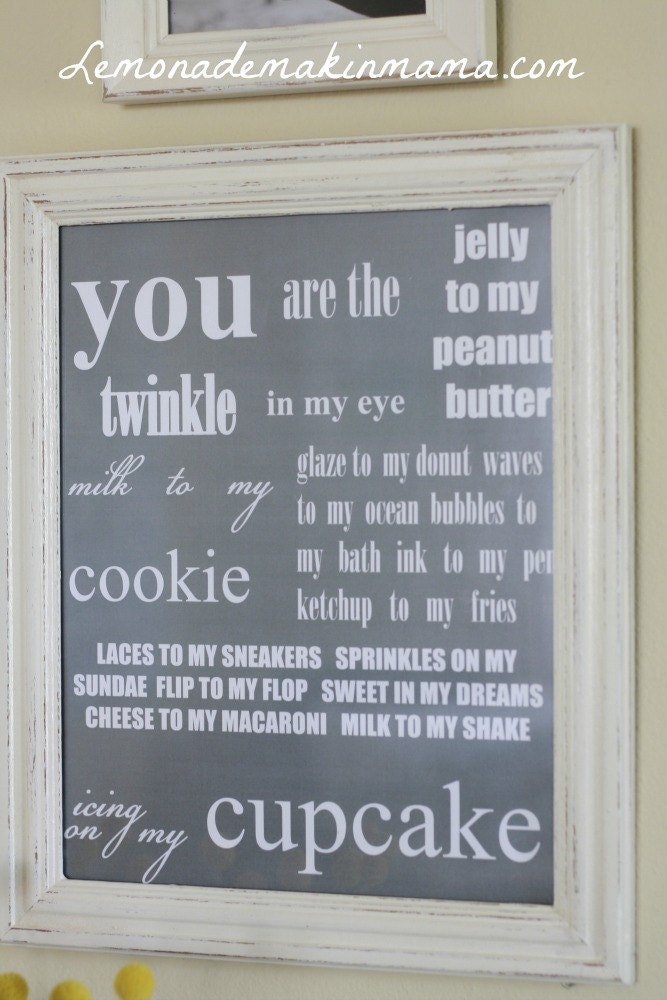 The You Complete Me print
