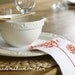 On SALE NOW. Orange Dandelion Dinner Napkins (4 piece set)