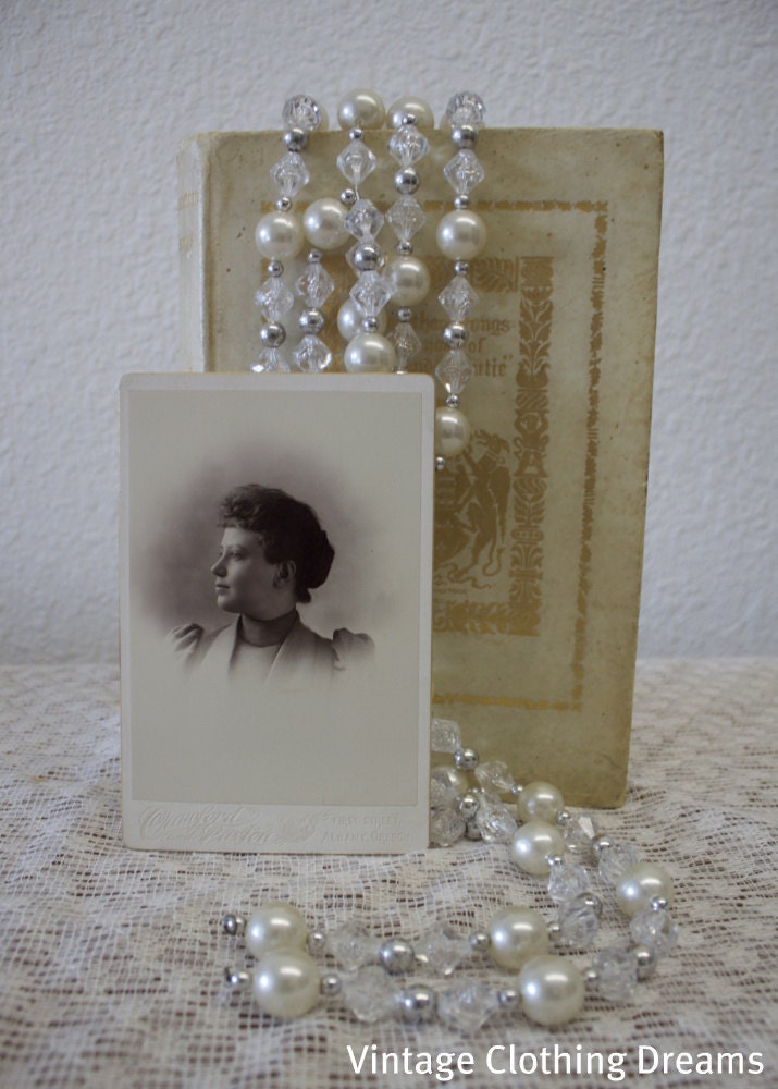 Gilded Victorian Photograph Cabinet Card with Gold Edges of Edwardian lady in the late 1800's by Crawford and Paxton Photography
