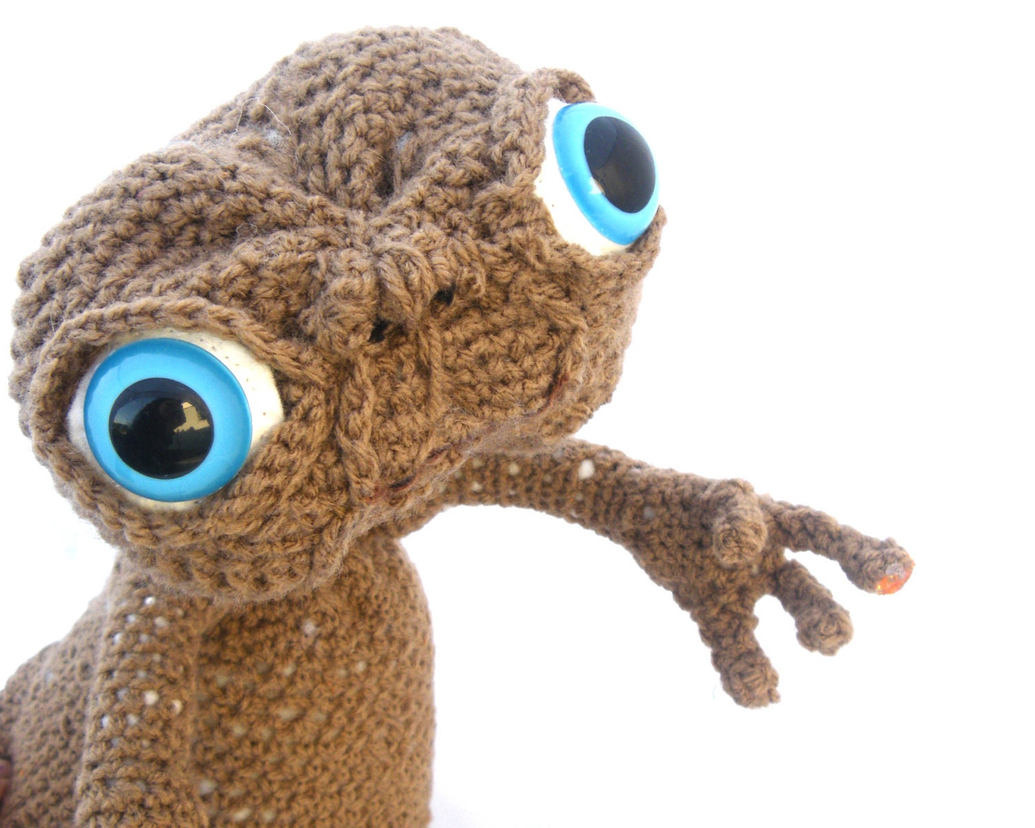 RESERVED Custom E.T plush amigurumi for Ashlyn