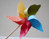Rainbow  pinwheel you pick the colors