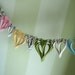 Spring Fling Heart paperie a garland of hand cut hearts
