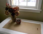 E126 OOAK Handwoven Swedish Lace Table Linen