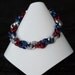 Patriotic Double Spirals Bracelet - American Pride