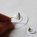Sterling silver geometric ring "Les géométriques" Nro 5 FREESHIPPINGFRANCE