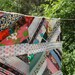 Reserved for Emily Vintage HandStiched Colorful Quilt Top