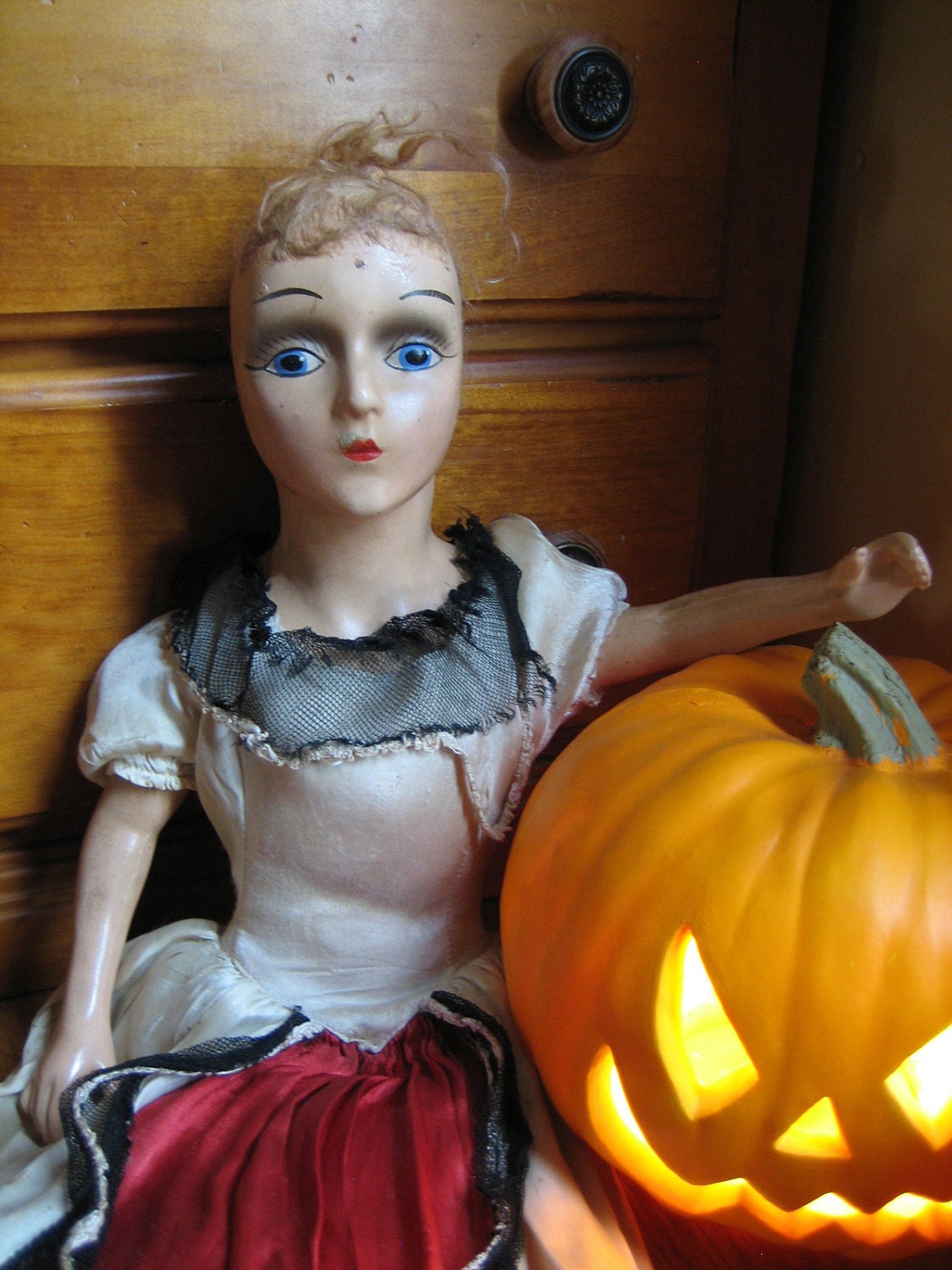 Very Old Boudoir Doll
