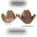 Silk Roses. Rhinestone & Pearls Handmade Embellished Designer Cowboy Hat