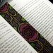 Bookmark: Stained Glass Rose