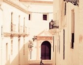 Spain Photograph in White -White Magic - Fine Art Photograph of White Village in Spain 8 x 10