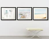 25% OFF Spain Photography Set- White Hot - Set of Fine Art Photographs of Spain - blue, white 3 8x10s
