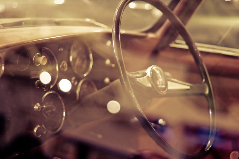 Classic car photography - vintage car photo - Rear Window, 8x10