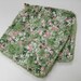 Floral Print - Pair of Quilted Fabric Pot Holders with Loops