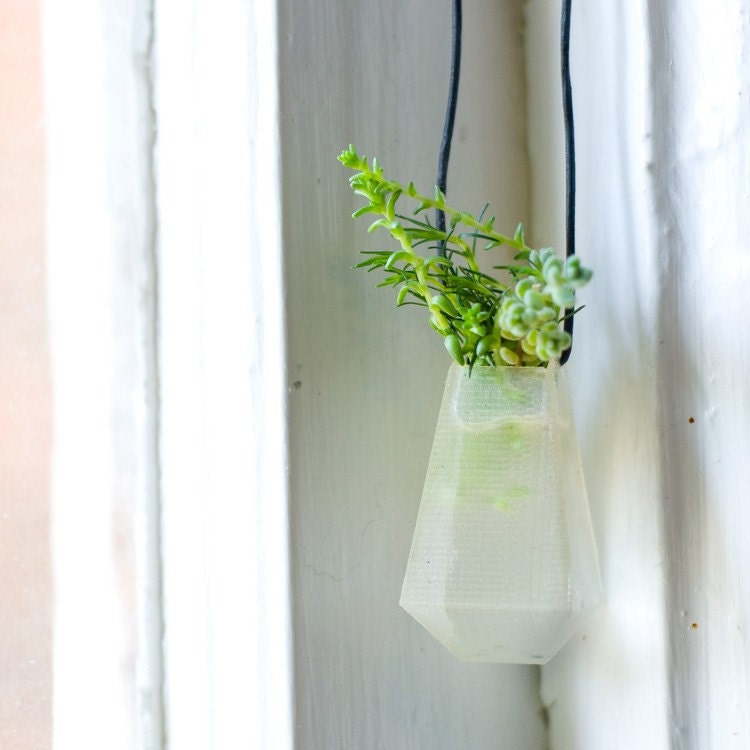 Wearable Planter No. 3, Translucent