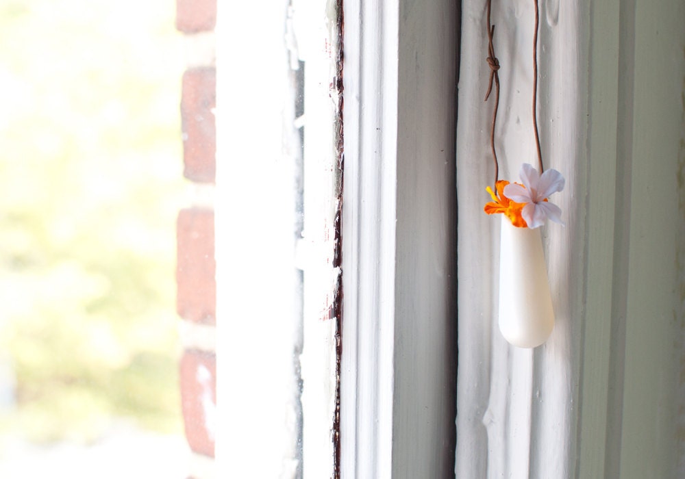 A Wearable Planter, No. 2, in White