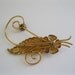 Gold Filled Rhinestone Brooch Vintage I. Michelson 12 K 1930s Art Deco