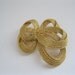 Trifari Goldtone Brooch Bow Vintage
