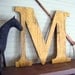 Large Wooden Letters Capitol Display Wall Letters Oversized