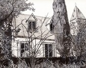 Buildings at Montsalvat - original drawing on watercolour paper