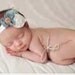 Baby Bow, Girls Bow, Baby Headband, Girls Headband, Flower Bow, Flower Headband, Blue Flowers, Infant Bow, Infant Headband