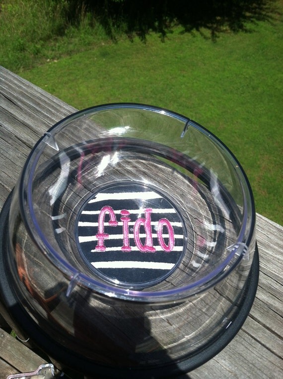 Personalized Dog Bowl Il_570xn