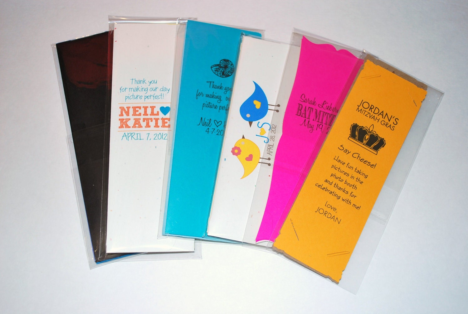 Photobooth Photo-Strip Party Favor Sample Pack