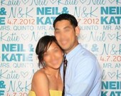 Photo Booth backdrop custom Step and Repeat Banner DIY photo booth 