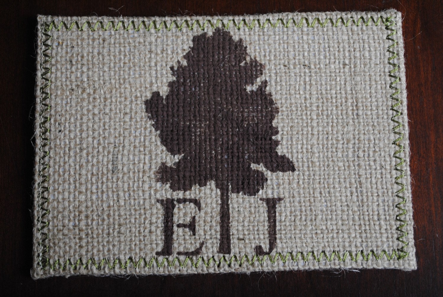 Rustic Burlap Wedding Invitations