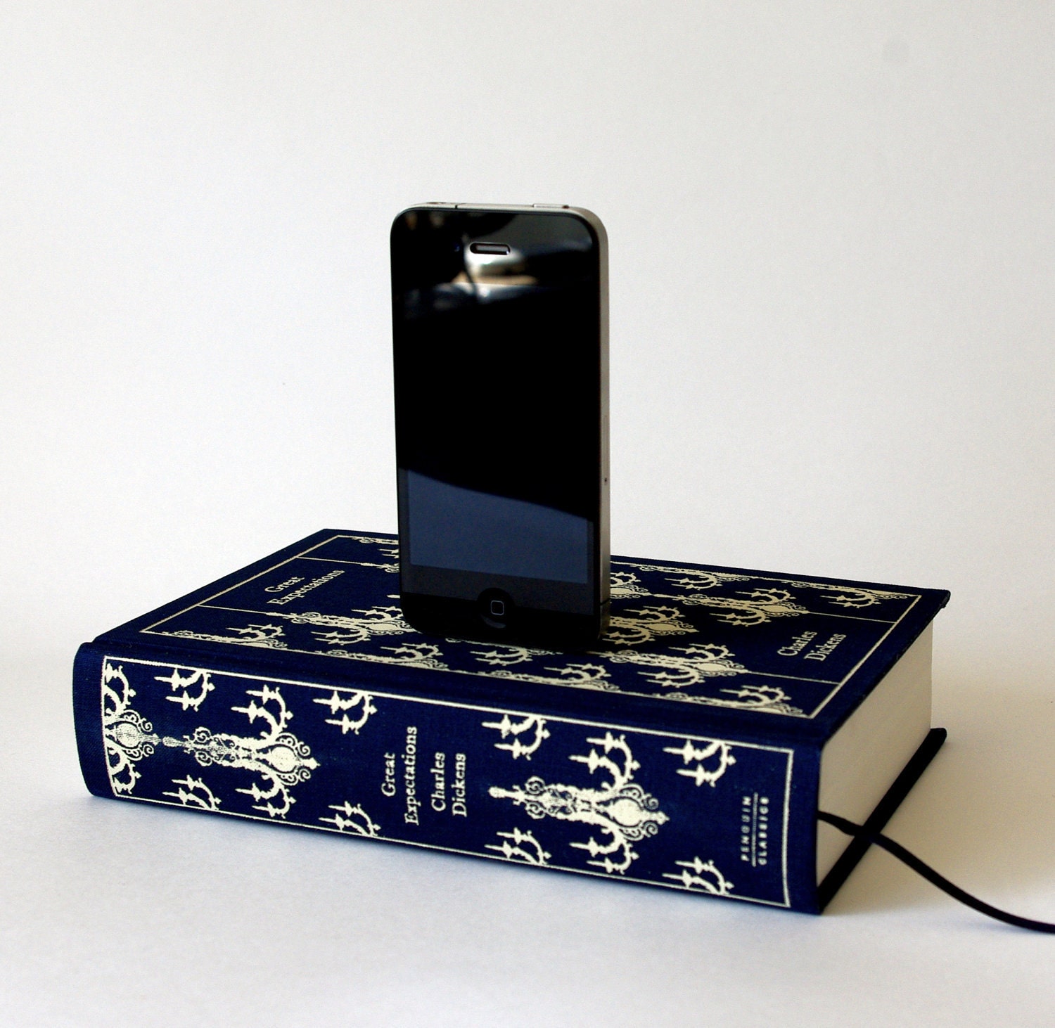 Charles Dickens Great Expectations Book Charging Dock for iPhone and iPod