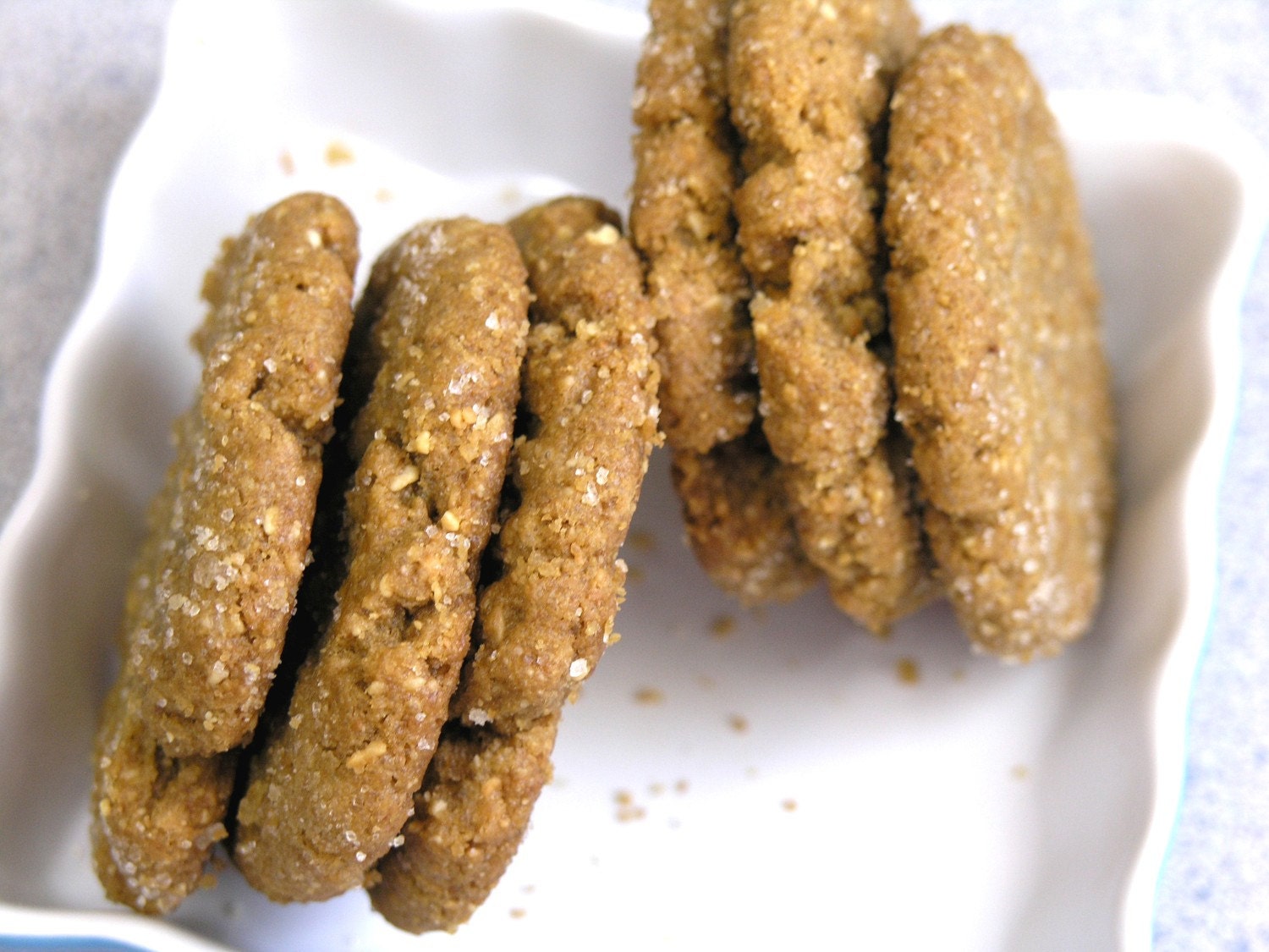 Peanut Butter Cookie Flourless Rounds Gluten Wheat Free Vegan Dozen