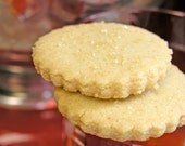 Vegan Shortbread Sweet Cookie Rounds Dozen Gluten Free