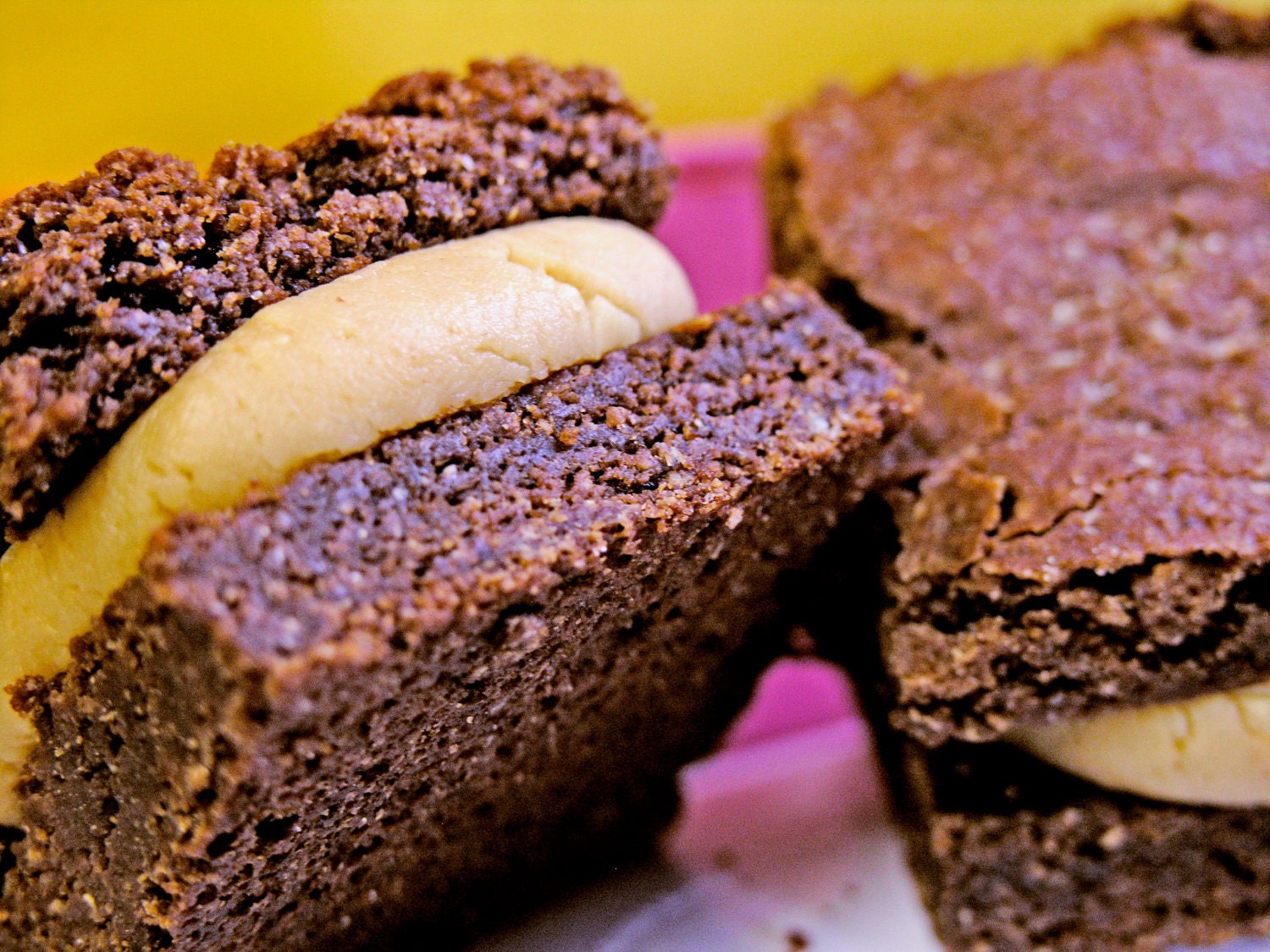 Fudgie Brownie Wookies Chocolate Peanut Butter Vegan