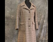 Vintage Alpaca Blend Coat, S, 70's