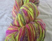 My Little Radioactive Pony Handspun Textured Yarn