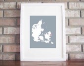 Customize Your Home is Where the Heart Is Denmark 11 x 14