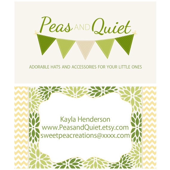 Custom Business Card Design - double-sided, original, one-of-a-kind