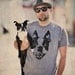 Men Boston Terrier Heather Grey Graphic Shirt Available in S-M-L-XL-2XL Free Shipping