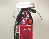 Miami Heat Class Wrap Wine Gift Bag