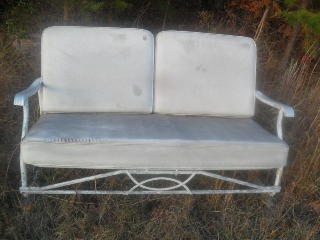 Vintage porch glider replacement cousions