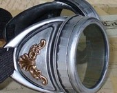 ARRIVAL of  the YEAR 1846 --  Victorian Steampunk goggles aviator victorian