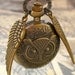LEGENDARY Steampunk  Flying OWL pocket WATCH necklace steampunk pocket watch Necklace key pirate Victorian locket pendant charm