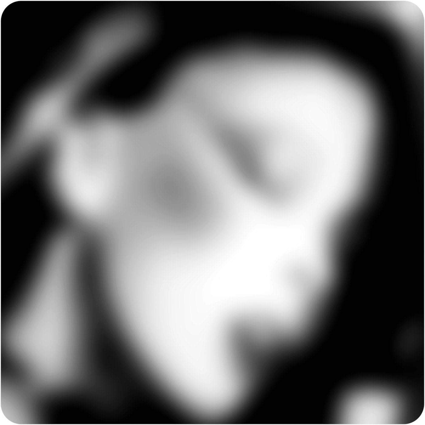 Abstract Black and White Mixed Media Photograph