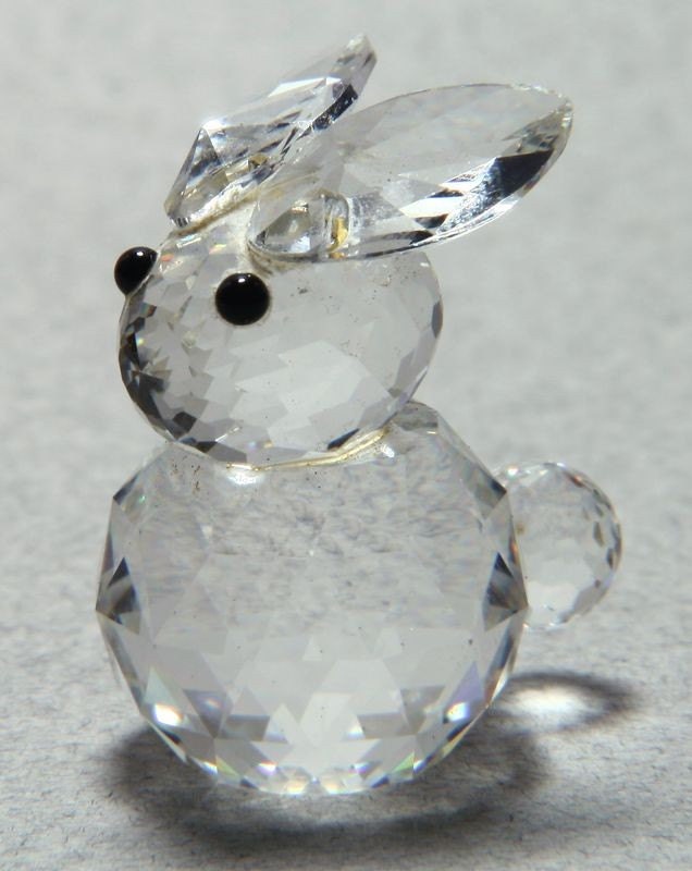 swarovski bunny figurine