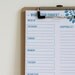 A5 Meal Planner Notepad - 50 pages