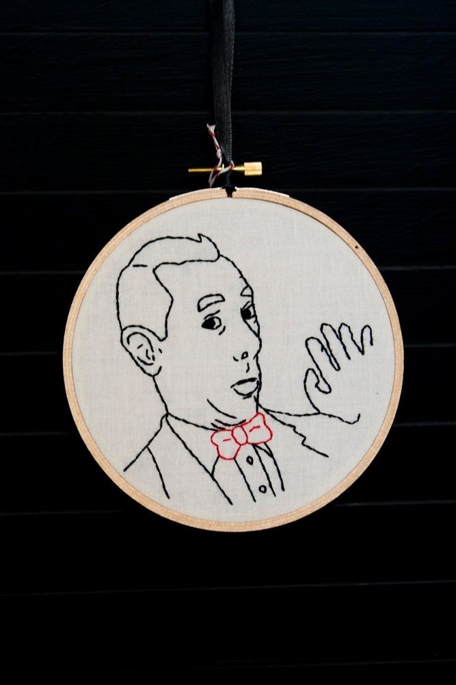 Flex Family Arts Embroidered Pee Wee Herman