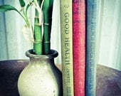 Three Hard Cover Vintage and Antique Books, Olive Green, Burgundy, Blue
