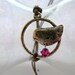 Cotton Cord Bird Charm Bracelet: Charm, Nature, Bird Charm, Friendship Bracelet, Simple, Layering.