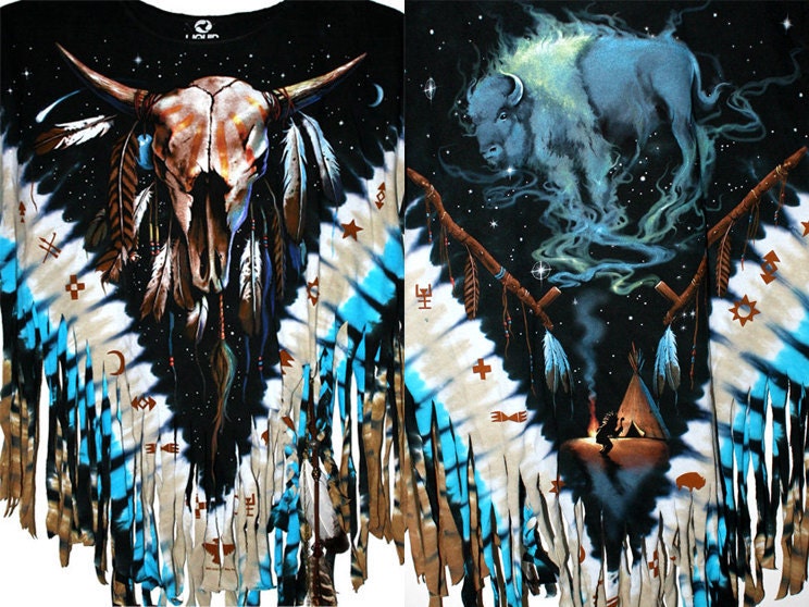 Bison Skull Tee RESERVED for Whosjohnna