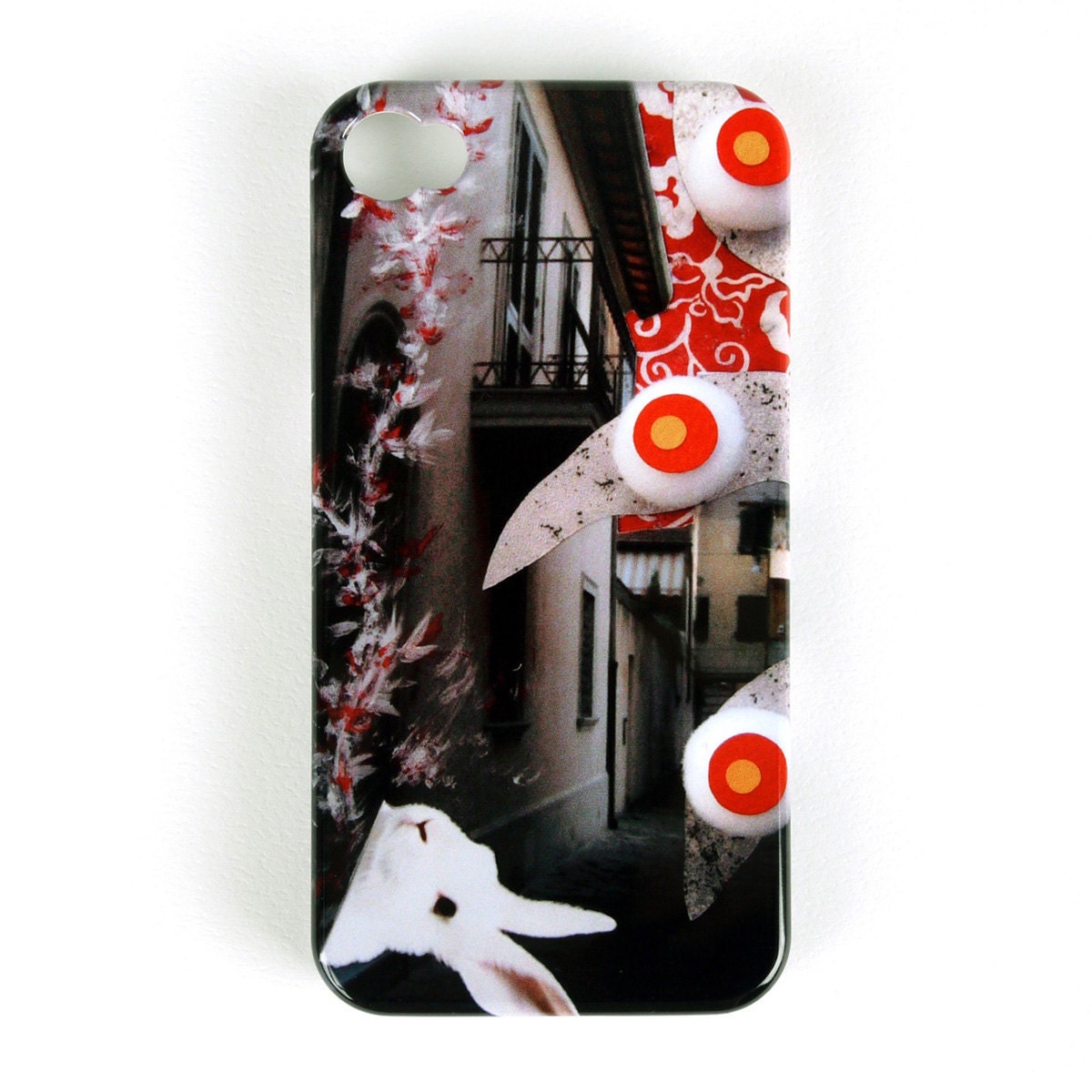 quirky iPhone case - Save the Rabbit for iPhone 4 4S - free shipping