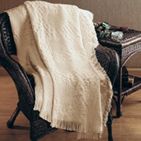 Mother of the Bride Gift Embroidered Cotton Throw Personalized